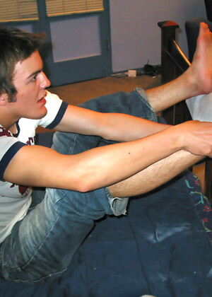 Barefoot Boner Stroking With Fitch!