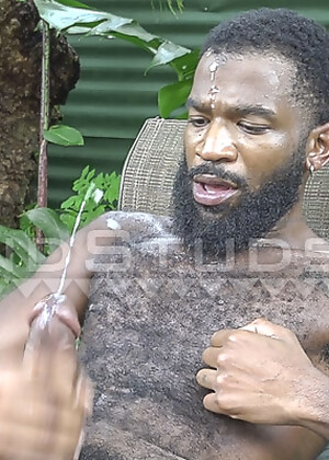 10" x 7" BBD Total Top Fashion Dandy Langston: Cum Facial and Licks It Only Here!!