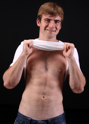 Alan shows his cock and ass