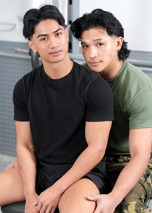 Army Stepbro Takes My Asshole (Andrew Akito's Debut!)