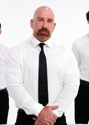 Devoted Elders Worship Their President's Dick