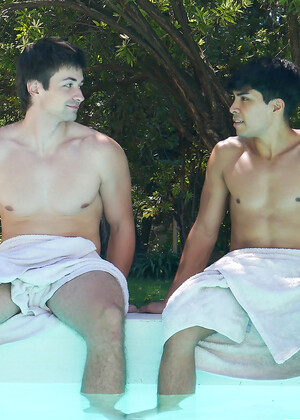 Skinny-Dipping and Raw Fucking by the Pool