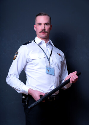 Ready to Fly: Lead Flight Attendant by Men at Play