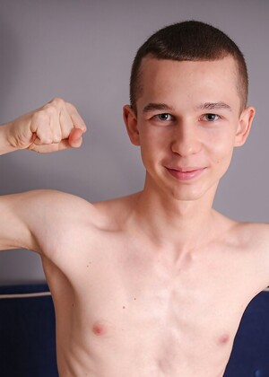 Skinny twink Martin Depp jacking off his dick by BoyFun