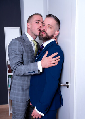 Suited Cam Show by Men at Play