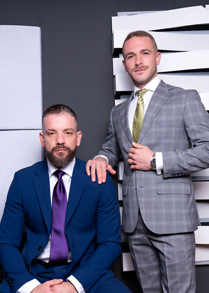 Suited Cam Show by Men at Play